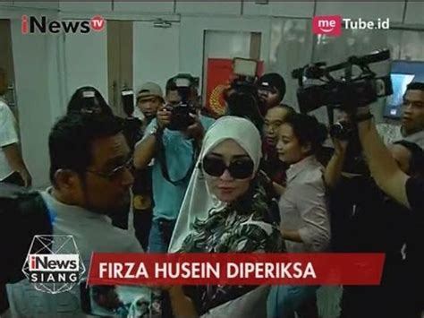 Firza Husein Penuhi Panggilan Polda Metro Jaya Terkait Kasus Pornografi