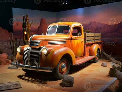 Pickup Truck Exhibition Generative Ai 32870244 Stock Photo At Vecteezy