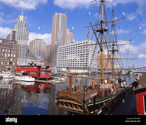 Boston Tea Party Ship, Boston Harbour, Boston, Massachusetts, United ...