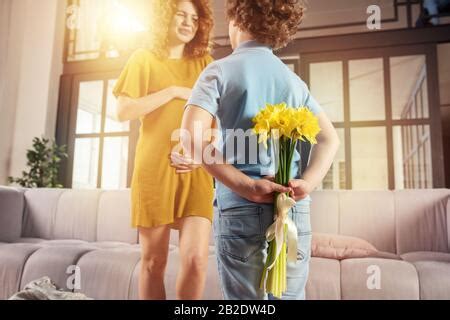 NAKED MUM NAKED SON Stock Photo Alamy