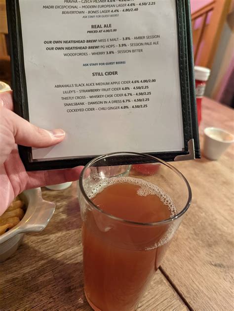 Menu At White Horse Inn Neatishead Pub And Bar Neatishead The St