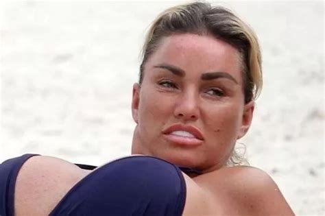 Katie Price Shows Off New Sleeve Tattoo In Tiny String Bikini After Latest Boob Job Daily Star