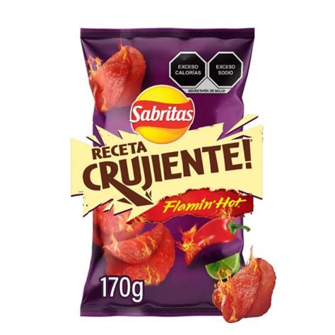 Precios Papas Sabritas Receta Crujiente Flamin Hot Grs Compara Y Ahorra Sucom