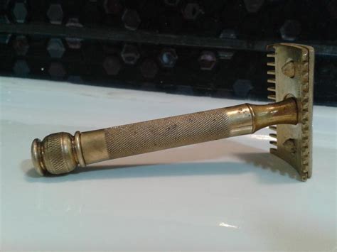 Gillette Old Type Before&After Nickel Plating | TheShaveDen