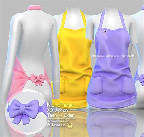 Sims 4 Apron Cc For Guys Girls Fandomspot