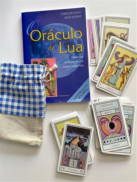 Oráculo da Lua Livro e Cartas Livro Pensamento Usado 80678064 enjoei