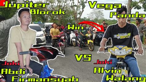 Balap Liar Medan Vega Panda Team Dohay Racing Team Vs Jupiter Blorok