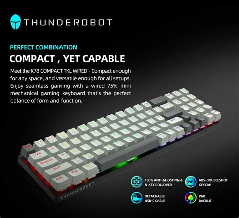 Keys Tkl Hot Swappable Rgb Mechanical Keyboard