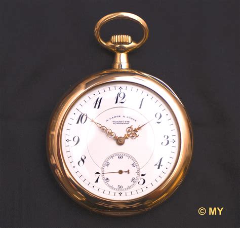 A. Lange & Söhne Taschenuhren Kaliber 41 - Uhrenhersteller und Uhrwerke ...