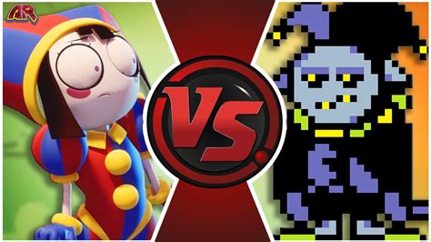 pomni  jevil  amazing digital circus  deltarune cartoon