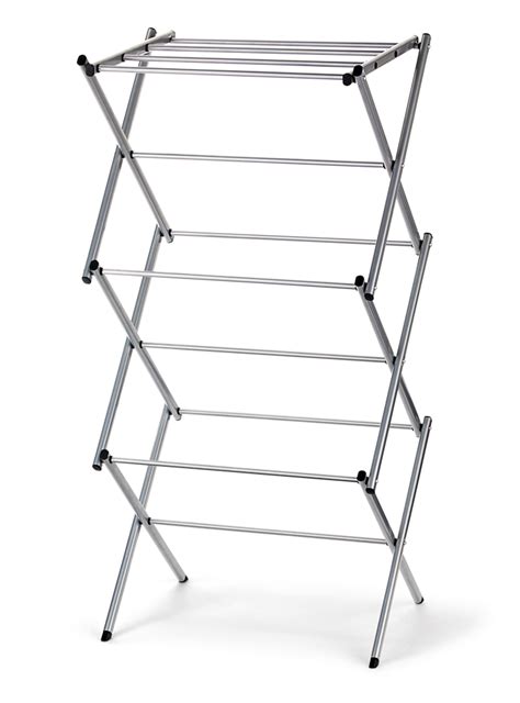 Séchoir à Linge Accordéon Type A 209 X 145 X 409 Po Argenté