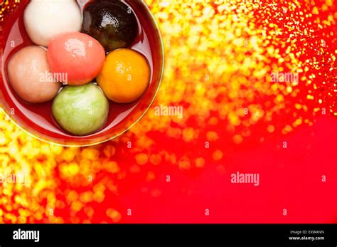 Tang Yuan, Chinese New Year Stock Photo - Alamy