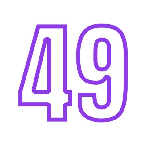 Forty Nine Generic Color Outline Icon