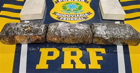 Operação Da Prf Detém Homem Que Transportava 4 Kg De Cocaína Dentro De