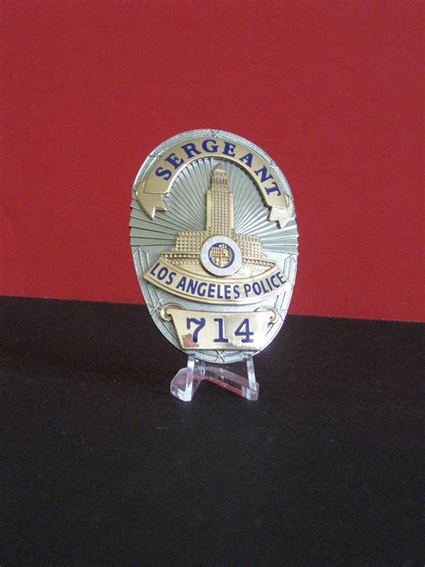 Los Angeles Police Department . . . Badge 714 | Collectors Weekly