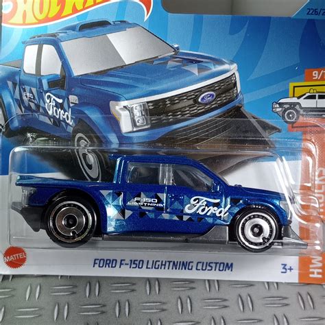 Hot Wheels Ford F 150 Lightning Custom Rare Collectible Miniature Model 1 64 Scale Gift Idea