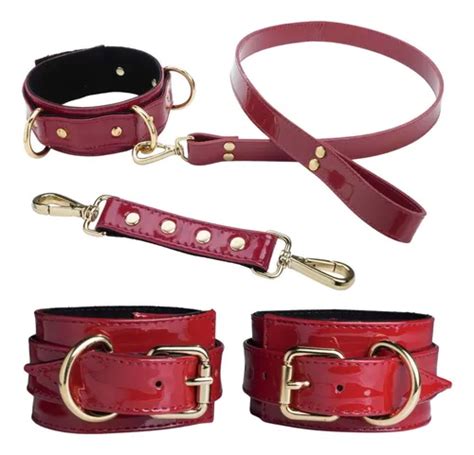Kit Bdsm Lingerie Couro Leg Timo Sexy Conjunto Bondage Domme Frete Gr Tis