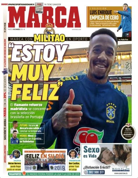 Portadas Del Mundo De Los Deportes En El Papel N