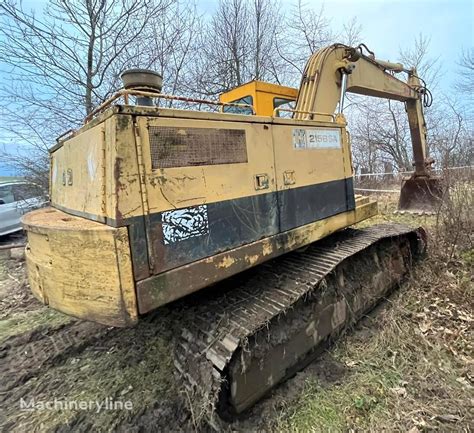 CAT 215 BSA Tracked Excavator For Sale Poland EW38200