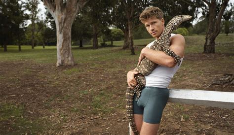 Robert Irwin Is All Grown Up In A Nearly Naked Underwear Campaign