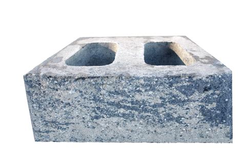 Rectangle Interlocking back lip Retaining Wall Block at Lowes.com