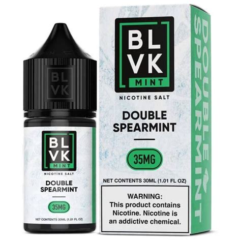 Nicsalt BLVK Mint Double Spearmint 30ml Podvape Loja Online