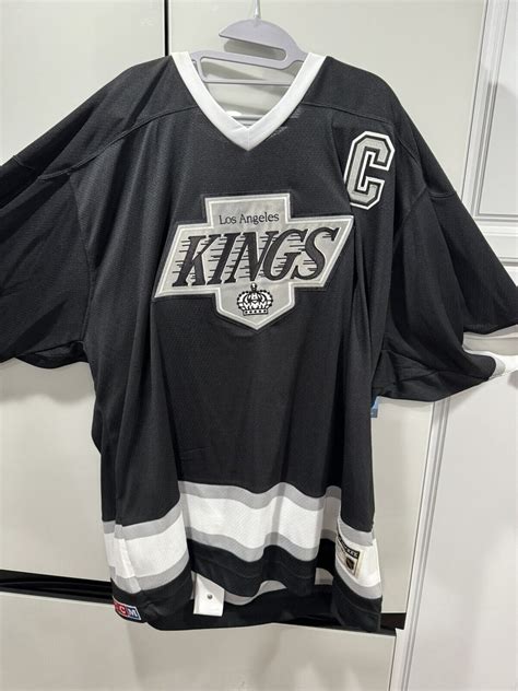 Wayne Gretzky Los Angeles Kings Ccm Heroes Of Hockey Throwback Jersey Mens Sz 60 Ebay