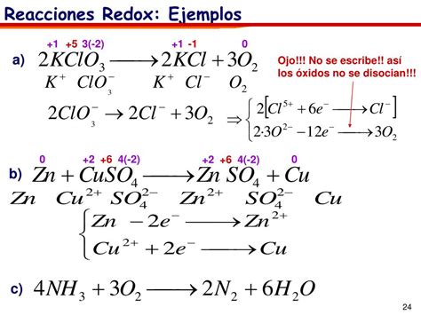 Ppt Reacciones De Transferencia De Electrones Redox Reacciones De