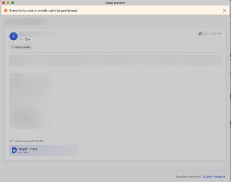 Preview an email before you send it