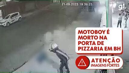 V Deo Motoboy Morto Na Porta De Pizzaria Em Belo Horizonte Minas