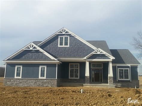 House Color And Siding Style Certainteed Pacific Blue House Exterior