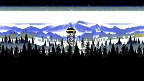 Firewatch Winter Wallpapers Wallpaper Cave