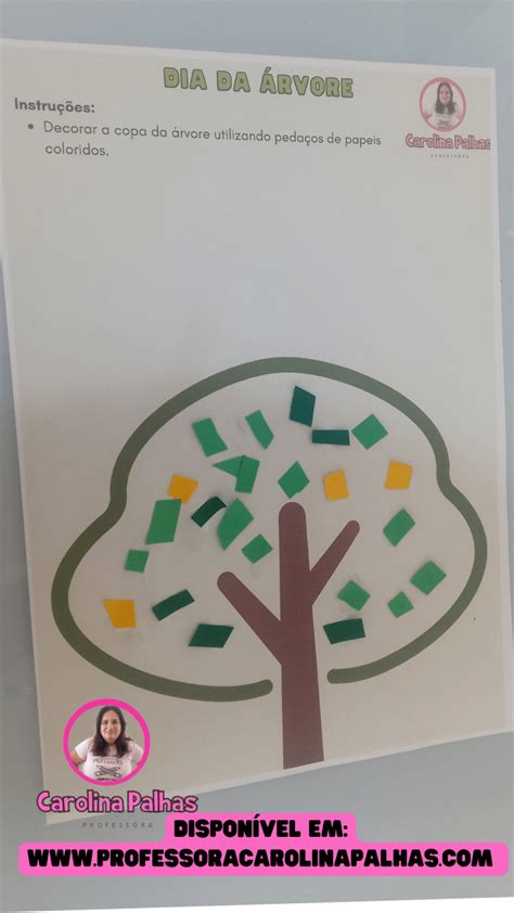 Atividade Sobre A Arvore - Celebre o Dia da Árvore com Atividade Lúdica para Educação Infantil e ...