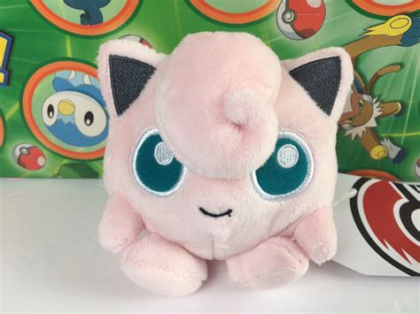 Mavin Pokemon Center Plush Jigglypuff Pokedoll Stuffed Sitting Cuties