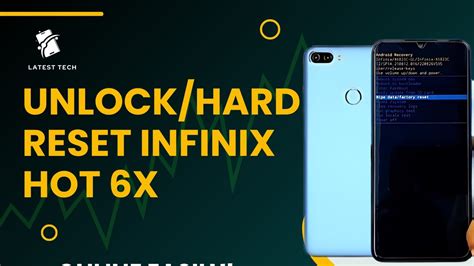 Hard Reset Infinix Hot 6X Hard Reset Infinix Phones YouTube