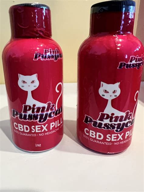 CBD Pink Pussycat Sex Shot High Fashion Smokes And Prints