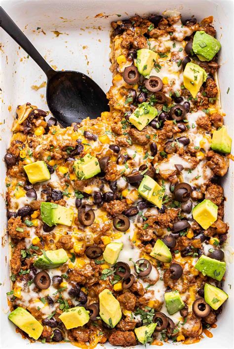 Ground Beef Taco Casserole Recipe Runner