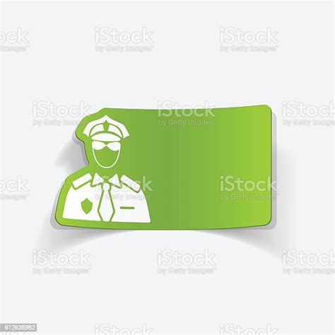 Realistic Design Element Police Officer Stock Illustration Download Image Now Efficiency