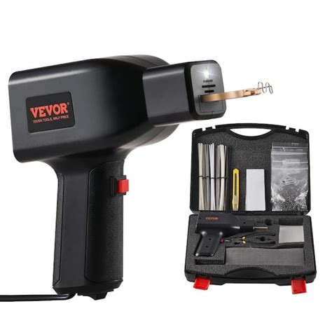 Vevor Plastic Welding Kit Watt Dual Power Hot Stapler Plastic Welding Gun Bumper Repair