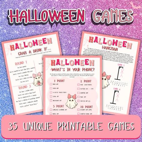 Halloween Pink Party Games – The Game Room