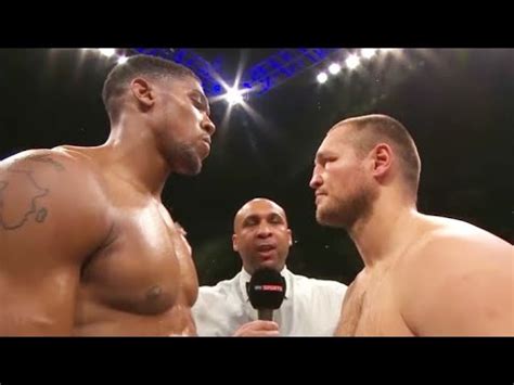 Anthony Joshua Vs Denis Bakhtov Full Highlight Tko Hd Youtube