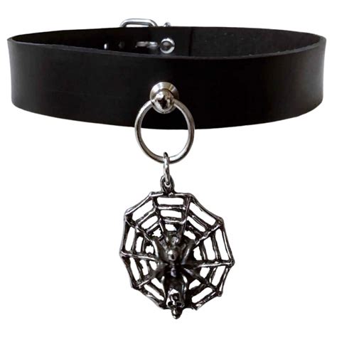 Halsband Choker Spinne Totenkopf Hals Armschmuck Schmuck Club Hot Fashion Odretto