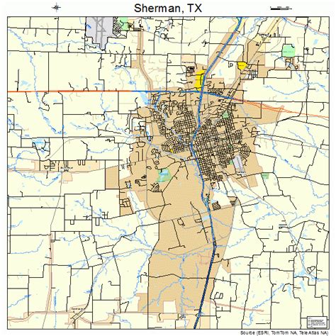 Sherman Tx Zip Code Map At Janita Huang Blog