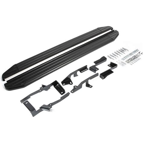 Алюминиевые пороги Rival Premium-Black Ford Kuga II 2013-2016 2016-н.в ...