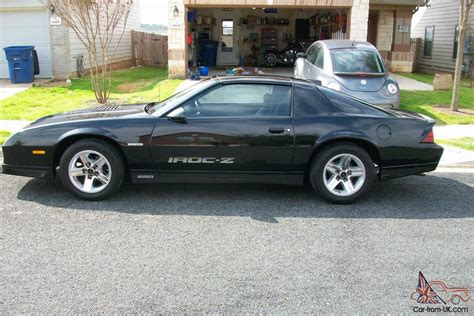 1986 Clean Black T Top IROC Z28 Camaro