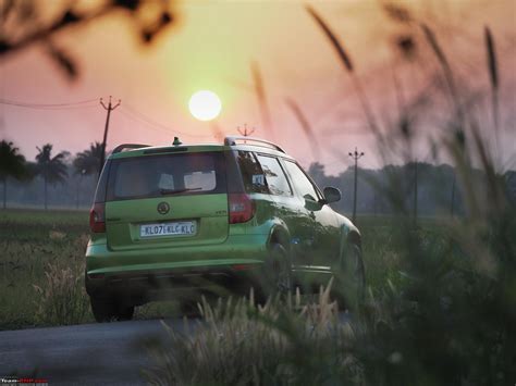 The Skoda Yeti Makeover Stage 3 Inside And The Hot Vrs Green Outside