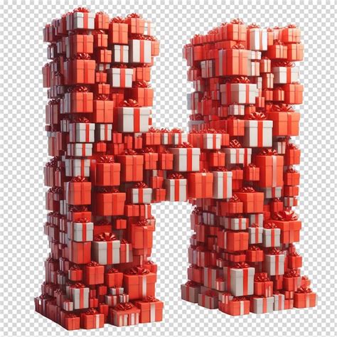 Lettres 3d Isolées Sur Une Toile Png Transparente Psd Premium