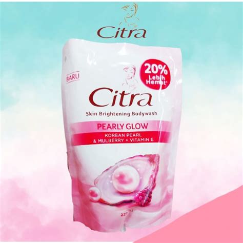 Jual Citra Pearly Glow Body Wash Refill Ml Shopee Indonesia