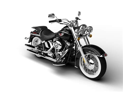 3d Model Harley Davidson Flstn Softail Deluxe