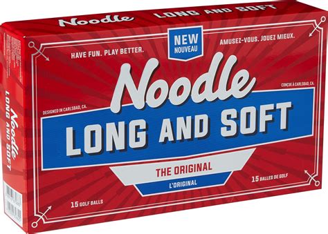 Noodle Long And Soft Golf Balls 15 Pack Academy